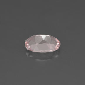 Morganite naturale rosa da 0,46 ct, taglio ovale, VVS