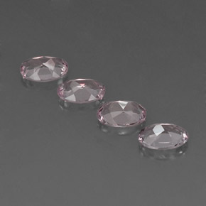 Morganite naturale rosa da  ct, taglio ovale, VVS