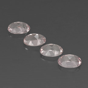 Morganite naturale rosa da  ct, taglio ovale, VVS