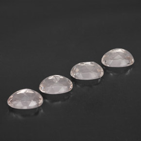 Morganite naturale rosa da  ct, taglio ovale, VVS