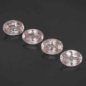 Morganite naturale rosa da  ct, taglio ovale, IF