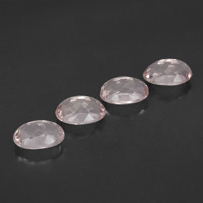 Morganite naturale rosa da  ct, taglio ovale, IF