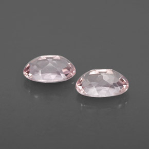 Gemme di Morganite Rosa chiaro naturale da  ct, Taglio ovale, VVS