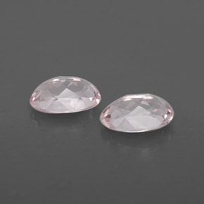 Morganite naturale rosa da  ct, taglio ovale, VVS