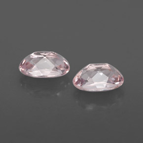 Gemme di Morganite Rosa chiaro naturale da  ct, Taglio ovale, IF