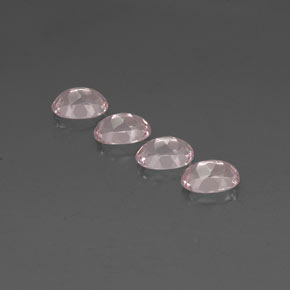 Morganite naturale rosa da  ct, taglio ovale, VVS
