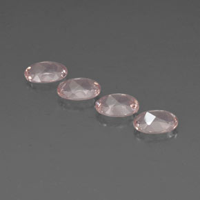 Morganite naturale rosa da  ct, taglio ovale, IF