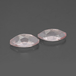 Morganite naturale rosa da  ct, marchesa, VVS