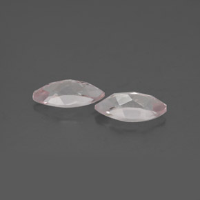 Morganite naturale rosa da  ct, marchesa, VVS