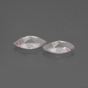 Morganite naturale rosa da  ct, marchesa, VVS