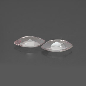 Morganite naturale rosa da  ct, marchesa, VVS