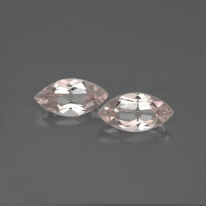 Morganite naturale rosa da  ct, marchesa, VVS