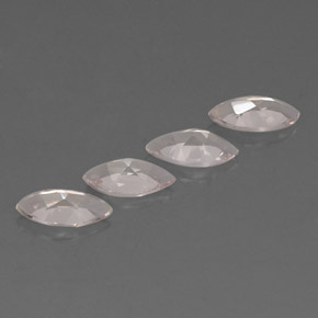 Morganite naturale rosa da  ct, marchesa, VVS