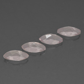 Morganite naturale rosa da  ct, marchesa, VVS