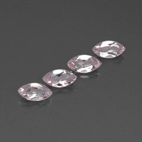 Morganite naturale rosa da 2,06 ct, marchesa, VVS