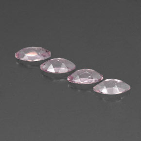 Morganite naturale rosa da  ct, marchesa, VVS