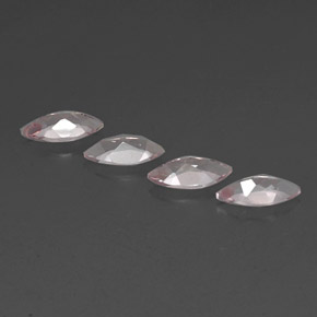 Morganite naturale rosa da  ct, marchesa, VVS