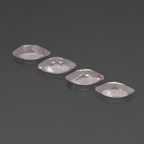 Gemme di Morganite Rosa chiaro naturale da 2.06 ct, Taglio marquise, VVS