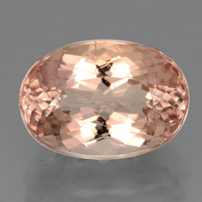 Morganite naturale rosa da 5,21 ct, taglio ovale, SI