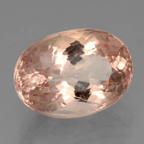 Morganite naturale rosa da 5,21 ct, taglio ovale, SI