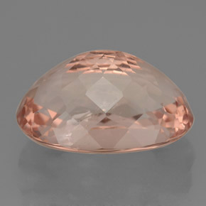 Morganite naturale rosa da 5,21 ct, taglio ovale, SI