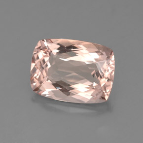 Morganite naturale rosa da 2,97 ct, taglio a cuscino, VS