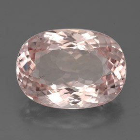 Morganite naturale rosa da 4,46 ct, taglio ovale, IF