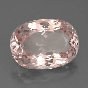 Morganite naturale rosa da 4,46 ct, taglio ovale, IF