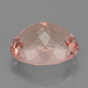 Morganite naturale rosa da 4,24 ct, taglio ovale, VVS