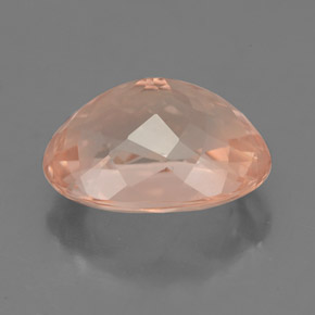 Morganite naturale rosa da 4,64 ct, taglio ovale, VVS-VS
