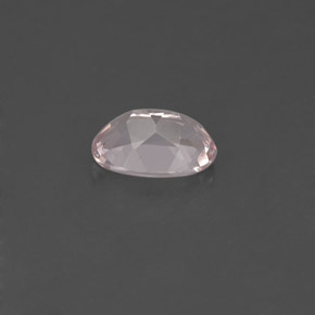 Morganite naturale rosa da 0,73 ct, taglio ovale, VVS-VS