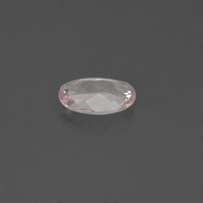 Morganite naturale rosa da 0,68 ct, taglio ovale, VVS-VS