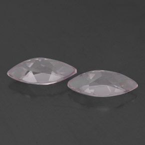 Morganite naturale rosa da  ct, marchesa, VVS