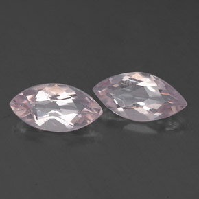 Morganite naturale rosa da  ct, marchesa, VS