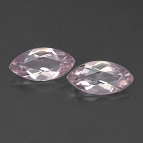 Morganite naturale rosa da  ct, marchesa, VS