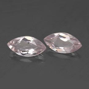 Morganite naturale rosa da  ct, marchesa, VVS-VS