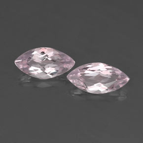 Morganite naturale rosa da  ct, marchesa, VVS-VS