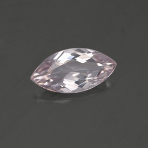Morganite Rosa chiaro naturale da 0.85 ct, Taglio marquise, VVS-VS