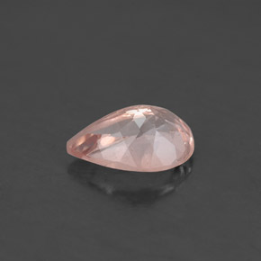 Morganite naturale rosa da 1,80 ct, taglio a pera, VS-SI