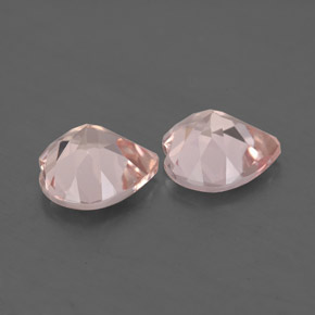 Gemme di Morganite Rosa chiaro naturale da  ct, A forma di cuore, VS