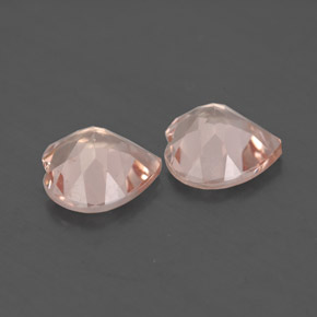 Gemme di Morganite Rosa chiaro naturale da  ct, A forma di cuore, VS