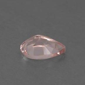 Morganite naturale rosa da 1,21 ct, taglio a pera, VVS