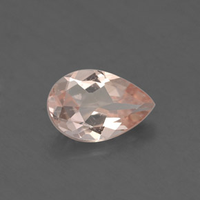 Morganite naturale rosa da 1,15 ct, taglio a pera, VS-SI