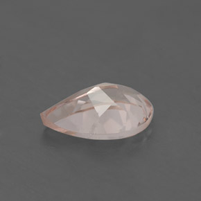 Morganite naturale rosa da 1,15 ct, taglio a pera, VS-SI