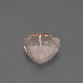 Morganite naturale rosa da 1,84 ct, trillion, VS