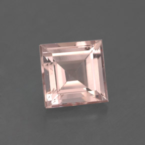 Morganite Rosa chiaro naturale da 1.84 ct, Quadrato, VS