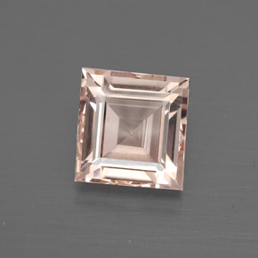Morganite naturale rosa da 2,17 ct, quadrato, VS