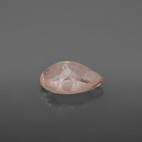Morganite naturale rosa da 1,77 ct, taglio a pera, VS-SI