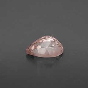 Morganite naturale rosa da 1,86 ct, taglio a pera, VS