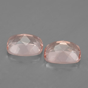 Morganite naturale rosa da  ct, taglio a cuscino, VVS